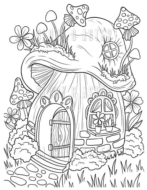 Find Peace and Relaxation in the Pages of Magical Woodland Coloring